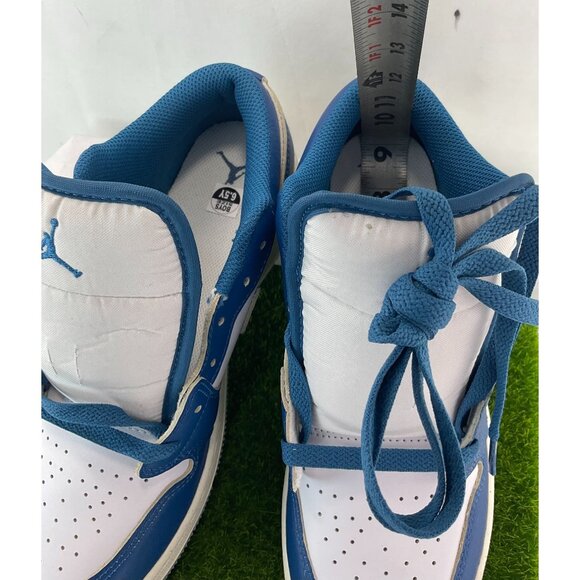 NEW Air Jordan 1 Low SE GS 6.5Y Blue/White Sneakers - Picture 7 of 11